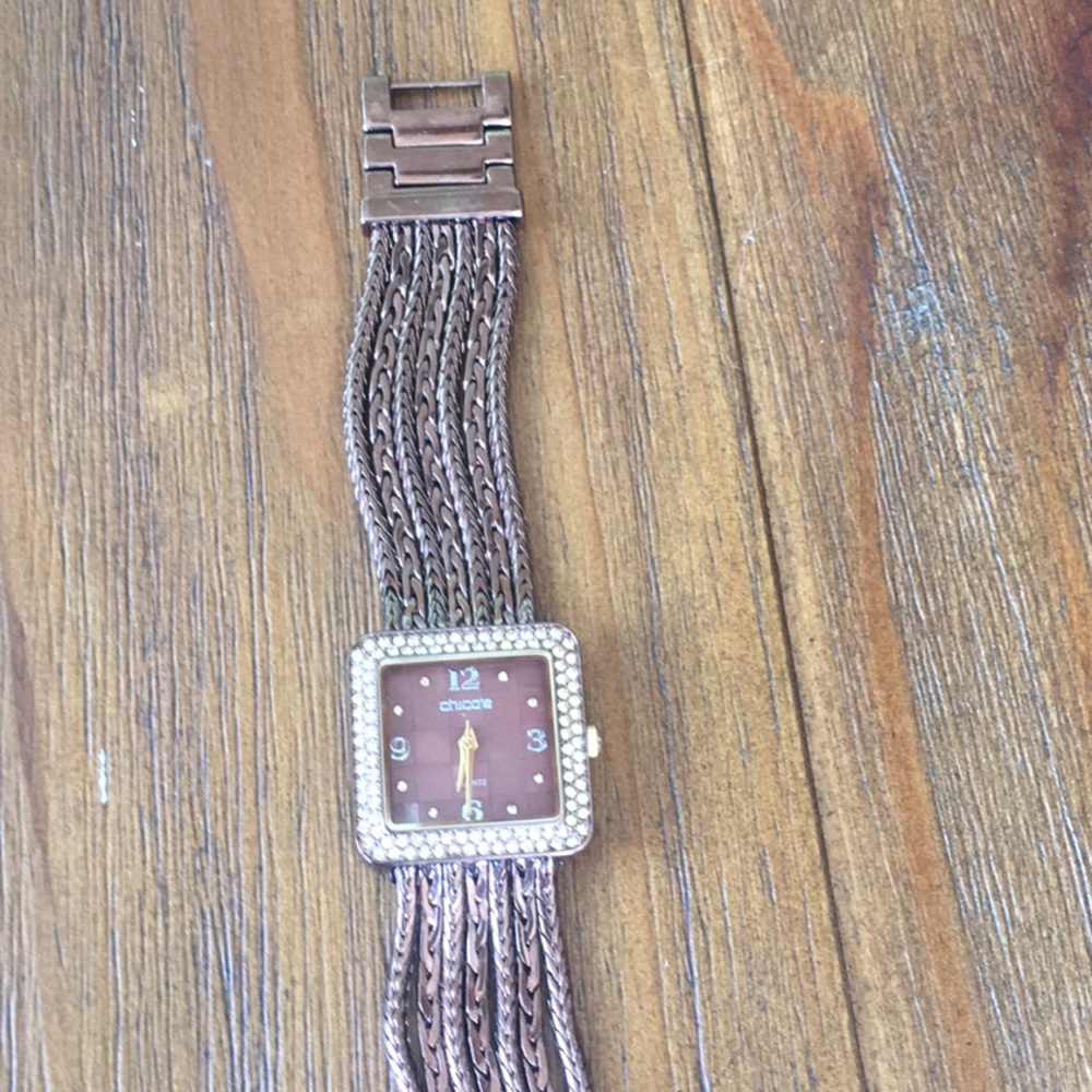 Elegant Bronze Chico’s Watch